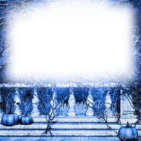 soave frame autumn halloween gothic terrace - 免费PNG