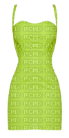 Dress Lime - By StormGalaxy05 - PNG gratuit