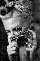 woman with camera bp - kostenlos png