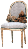 Chair.Chaise.Silla.Peluche.Teddy.Victoriabea - PNG gratuit