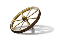roue jardin deco wheel garden - PNG gratuit