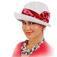 kvinna-hatt - ingyenes png