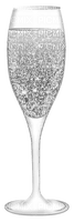 Champagne.Glass.Silver - png ฟรี