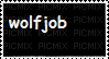 Wolfjob Stamp - 無料png