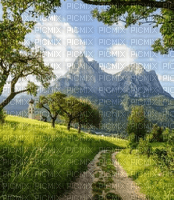 Rena Hintergrund Landschaft Wiesen - gratis png
