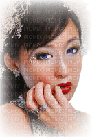 kvinna-ansikte-orientalisk---woman oriental - png ฟรี