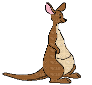 kangaroo - Gratis animerad GIF