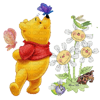 Winnie Pooh - Bezmaksas animēts GIF
