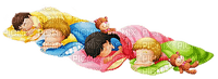 sleeping childrens - Free PNG