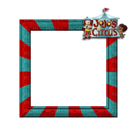 Small Red/Cyan Frame - bezmaksas png
