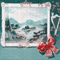 soave background animated vintage postcard patrick - 免费动画 GIF