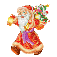 Дед Мороз - Безплатен анимиран GIF