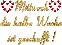Mittwoch - Бесплатный анимированный гифка