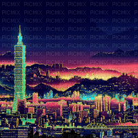 Vaporwave Background - Ilmainen animoitu GIF