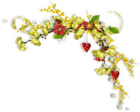 Spring Scrap yellow red green - Free PNG