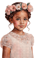 loly33 enfant printemps fleur - PNG gratuit