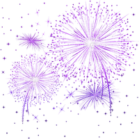 soave deco new year fireworks purple - PNG gratuit