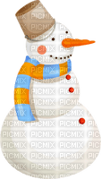 Kaz_Creations Christmas Deco Snowman - nemokama png