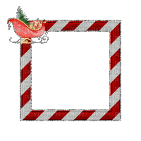 Small White/Red Frame - Free animated GIF