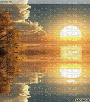 Background Sunset - GIF animasi gratis