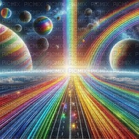 Rainbow Road - 免费PNG