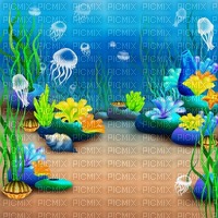 underwater background by nataliplus - PNG gratuit