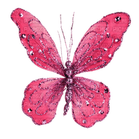 Kaz_Creations Deco Butterfly Pink Colours - Free PNG