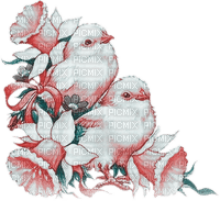soave easter animals  pink teal - png ฟรี