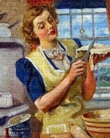 Vintage Housewife - безплатен png