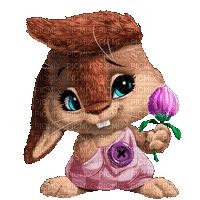 hare by nataliplus - Gratis animeret GIF