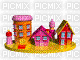 houses - 無料のアニメーション GIF