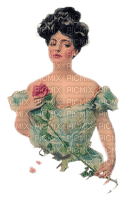 mujer vintage by EstrellaCristal - Free PNG