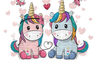 rainbow unicorns - png ฟรี