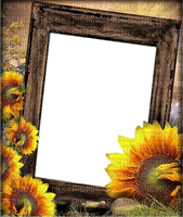 loly33 tournesol frame - Free PNG