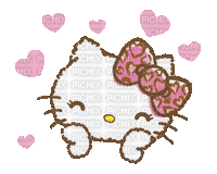 Hello kitty mignon - Бесплатный анимированный гифка