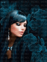 Kobieta nocą - Besplatni animirani GIF
