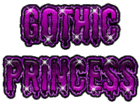 purple gothic princess - Free animated GIF