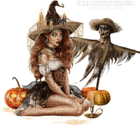 Halloween witch - png ฟรี