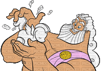 Hercules Zeus - GIF animado grátis