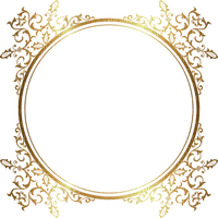 gold frame Bb2 - δωρεάν png