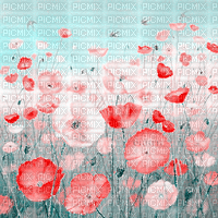 Y.A.M._Summer landscape background flowers - Бесплатный анимированный гифка
