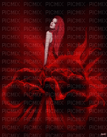 donna in rosso - Darmowy animowany GIF