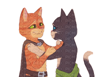 puss in boots x kitty softpaws - PNG gratuit