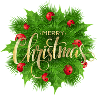 naya texte Merry Christmas - PNG gratuit