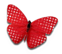 Butterfly Red - PNG gratuit