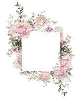 Rose frame  Bb2 - zadarmo png