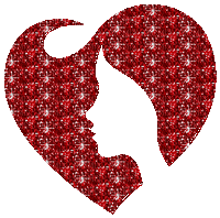 Coeur visage - Bezmaksas animēts GIF
