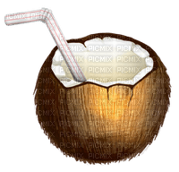summer coconut drink