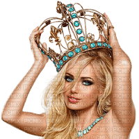 MUJER CON CORONA - 免费PNG