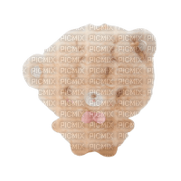 big head teddy bear - ücretsiz png